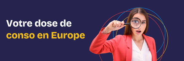 Bannière de la newsletter du Centre Européen de la Consommation