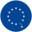 Icon of the EU flag