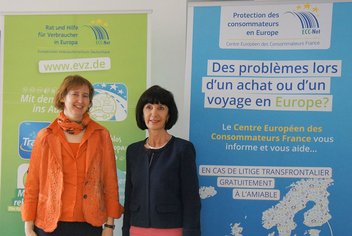 2017: Besuch von Frau Dr. Christiane Rohleder, Staatssekretärin im Ministerium für Familie, Frauen, Jugend, Integration und Verbraucherschutz Rheinland-Pfalz, im ZEV.