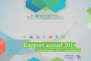 Rapport annuel 2014 du Centre Européen de la Consommation.