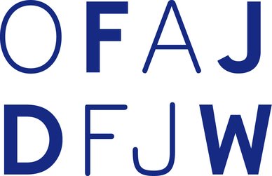 Logo de l'office franco-allemand pour la Jeuness (OFAJ)